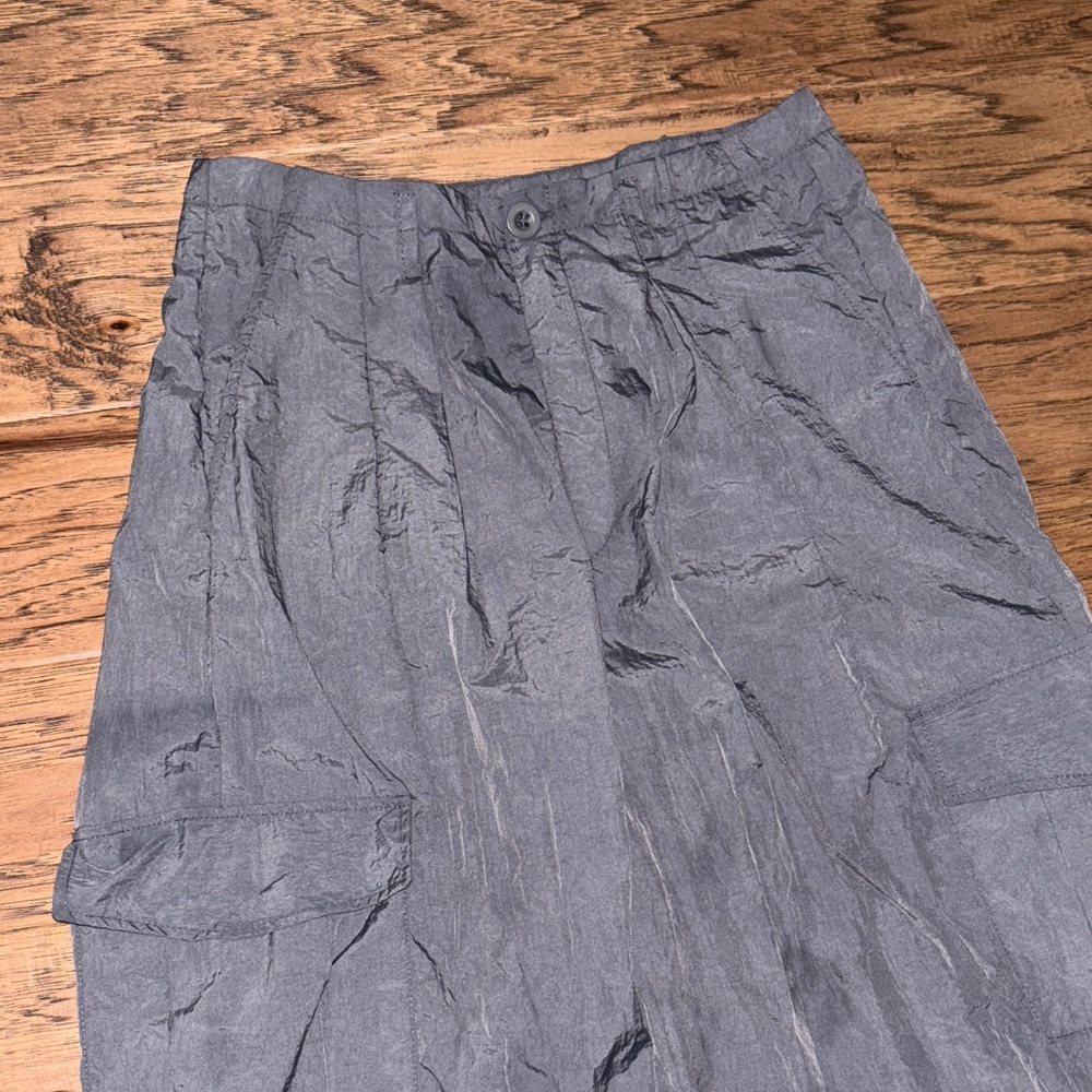 PrettyLittleThing Dark Gray Cargo Pants - Picture 3 of 6